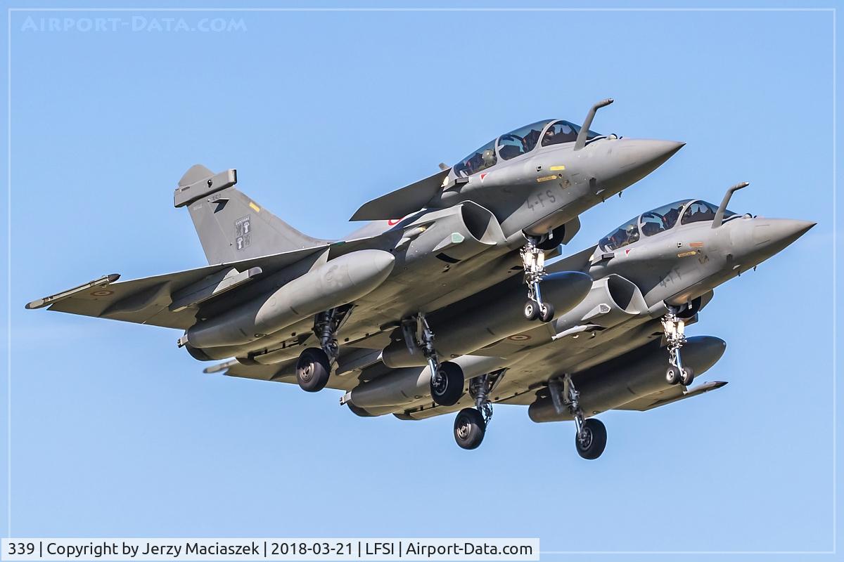 339, 2013 Dassault Rafale B C/N 339, 339 (118-FF), 2013 Dassault Rafale B, c/n: 339