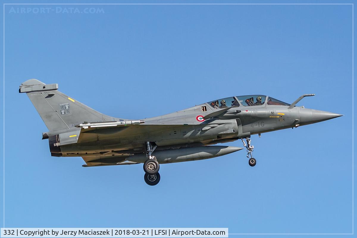 332, Dassault Rafale B C/N 332, 332 (4-IG), Dassault Rafale B, c/n: 332