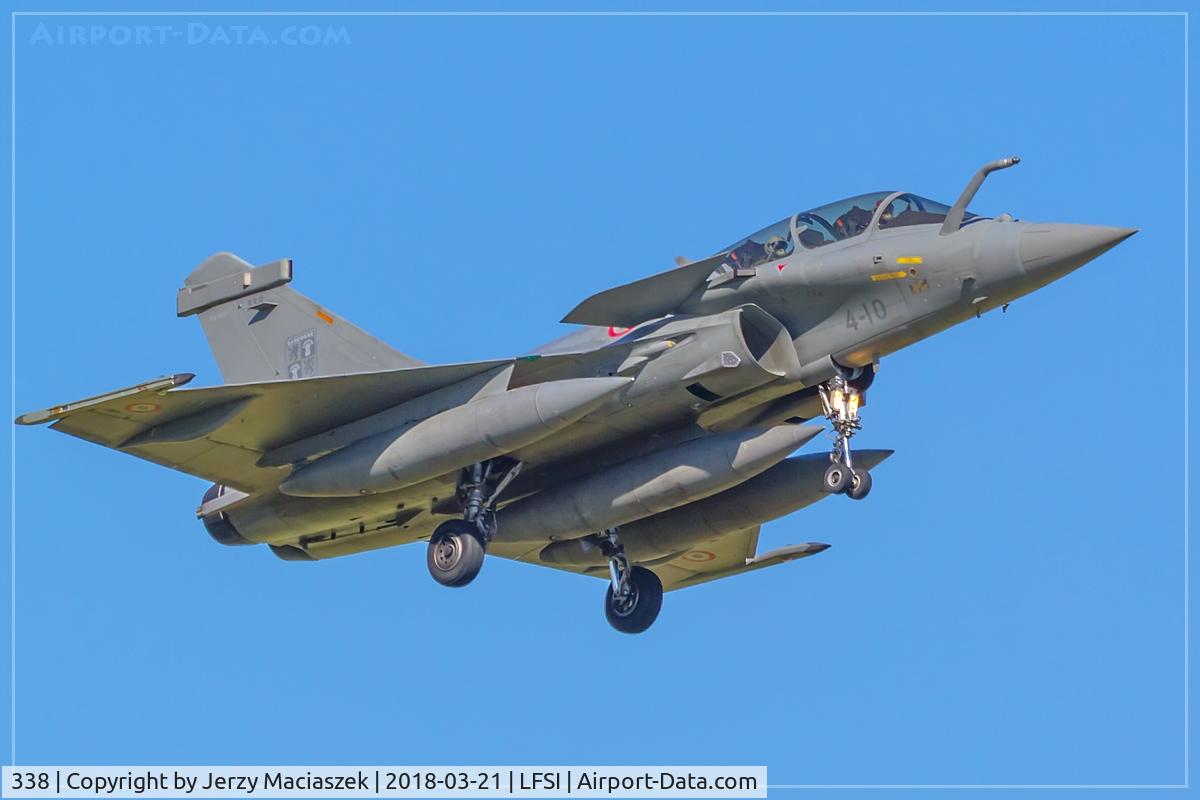 338, Dassault Rafale B C/N 338, 338 (104-IO), Dassault Rafale B, c/n: 338