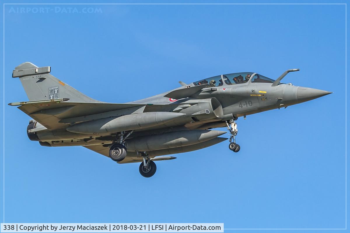 338, Dassault Rafale B C/N 338, 338 (104-IO), Dassault Rafale B, c/n: 338