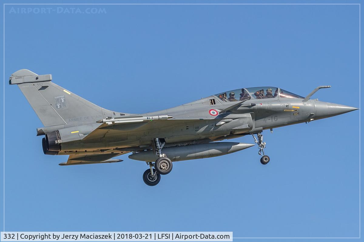 332, Dassault Rafale B C/N 332, 332 (4-IG), Dassault Rafale B, c/n: 332