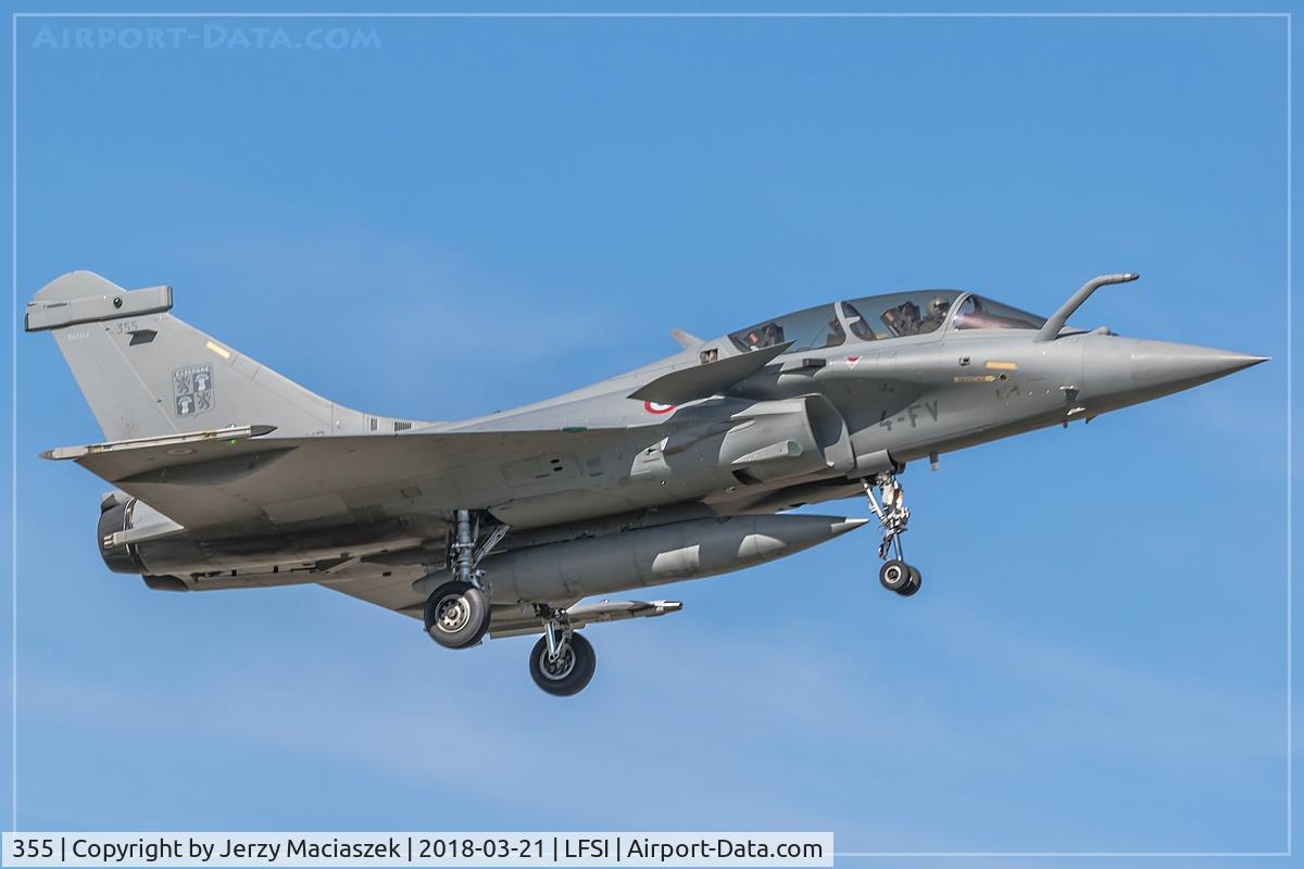 355, 2017 Dassault Rafale B C/N 355, 355 (4-FV), 2017 Dassault Rafale B, c/n: 355