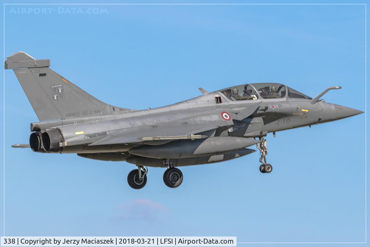338, Dassault Rafale B C/N 338, 338 (113-IO), Dassault Rafale B, c/n: 338