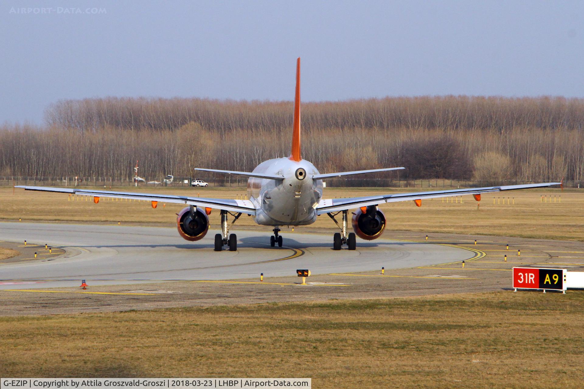 G-EZIP, 2005 Airbus A319-111 C/N 2514, Budapest Ferihegy International Airport, Hungary