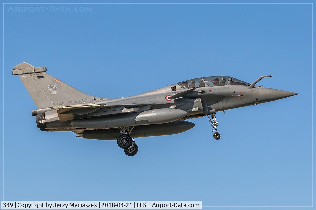 339, 2013 Dassault Rafale B C/N 339, 339 (118-FF), 2013 Dassault Rafale B, c/n: 339