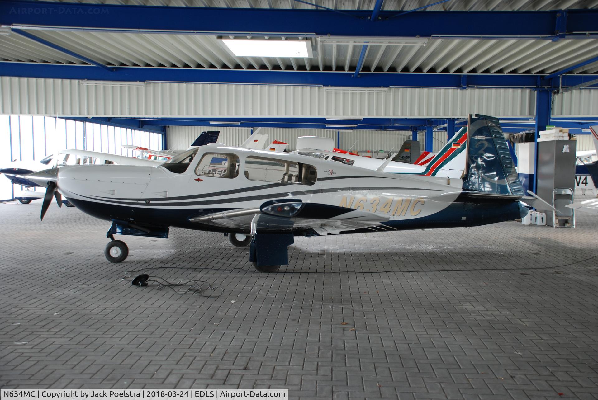N634MC, 2007 Mooney M20R Ovation C/N 29-0496, N634MC based at Stadtlohn Airport Germany