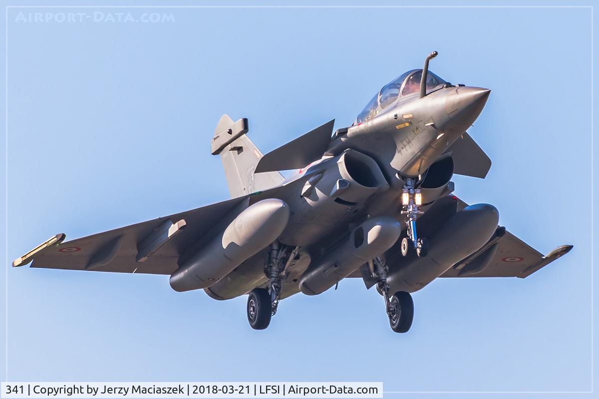 341, Dassault Rafale B C/N 341, Dassault Rafale B 341/4-FH
