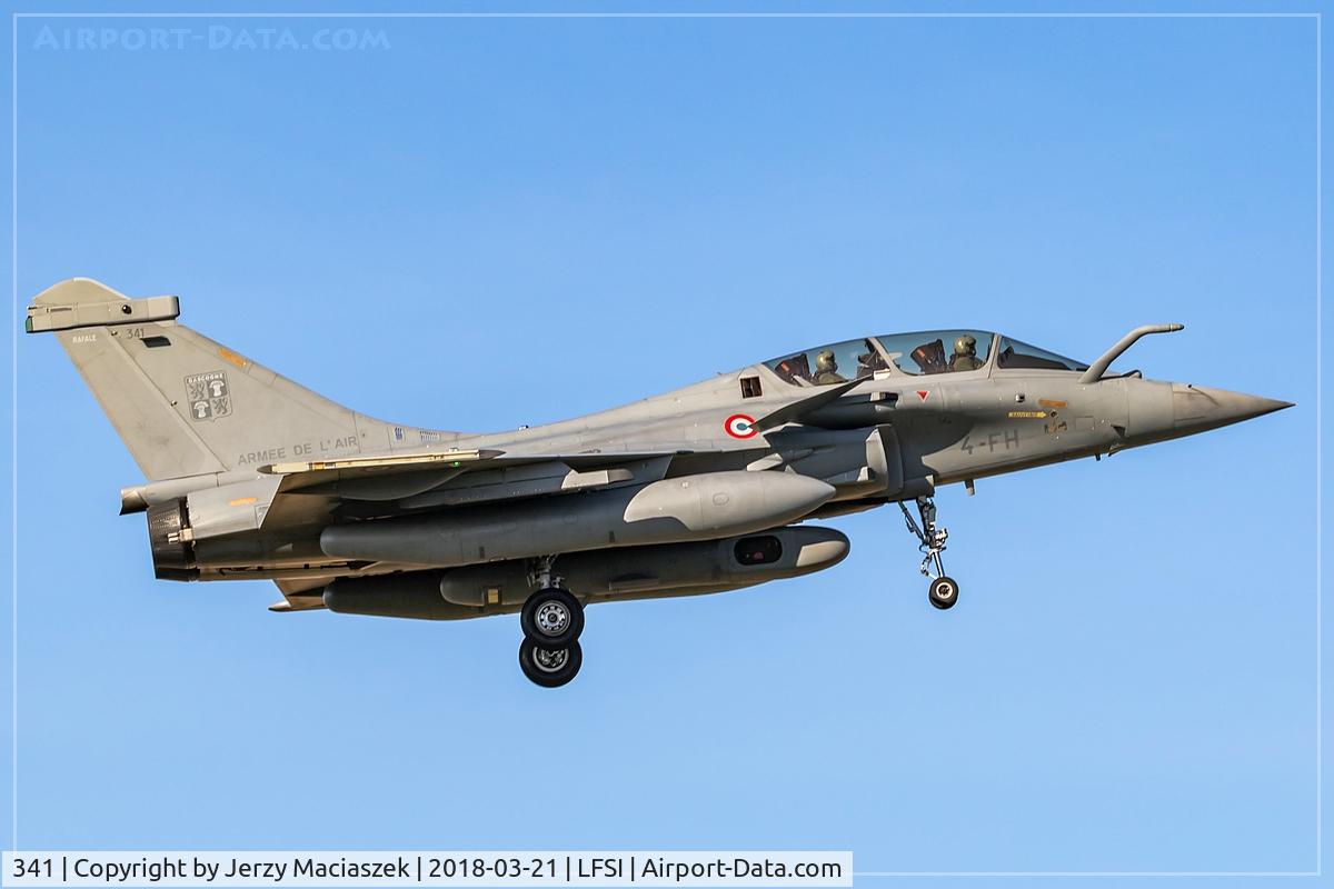 341, Dassault Rafale B C/N 341, Dassault Rafale B 341/4-FH