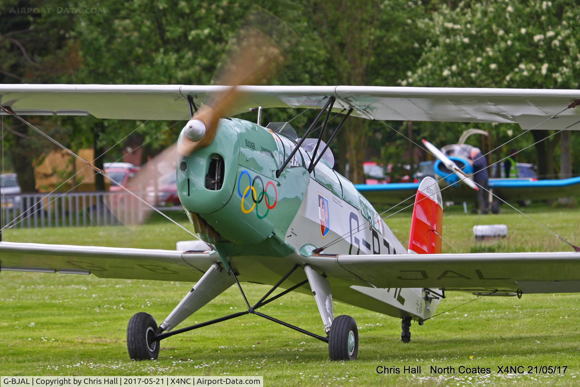 G-BJAL, 1957 Bucker 1-131E Jungmann C/N 1028, North Coates Summer fly in