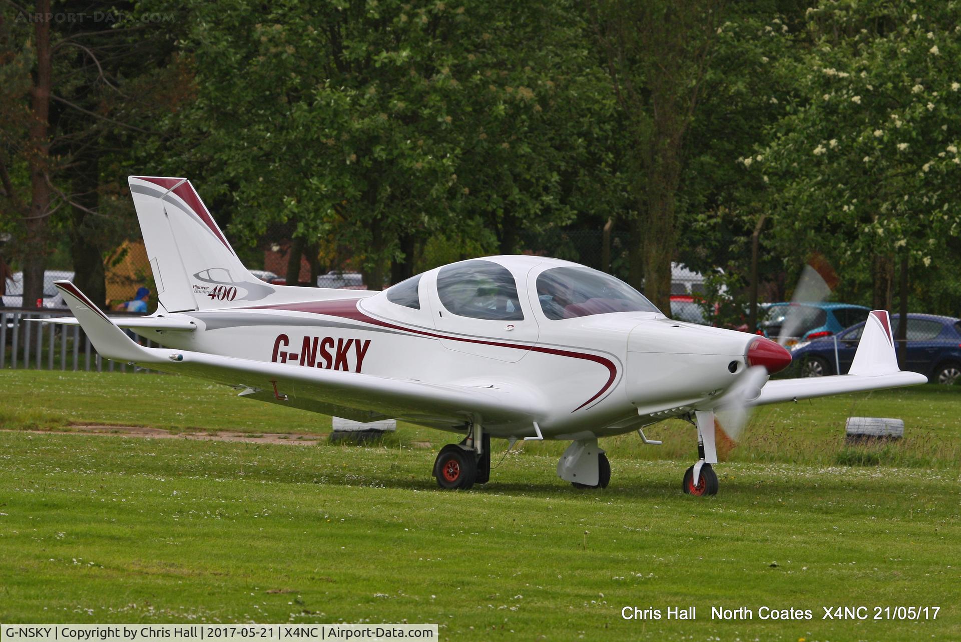 G-NSKY, 2016 Alpi Aviation Pioneer 400 C/N LAA 364-15236, North Coates Summer fly in