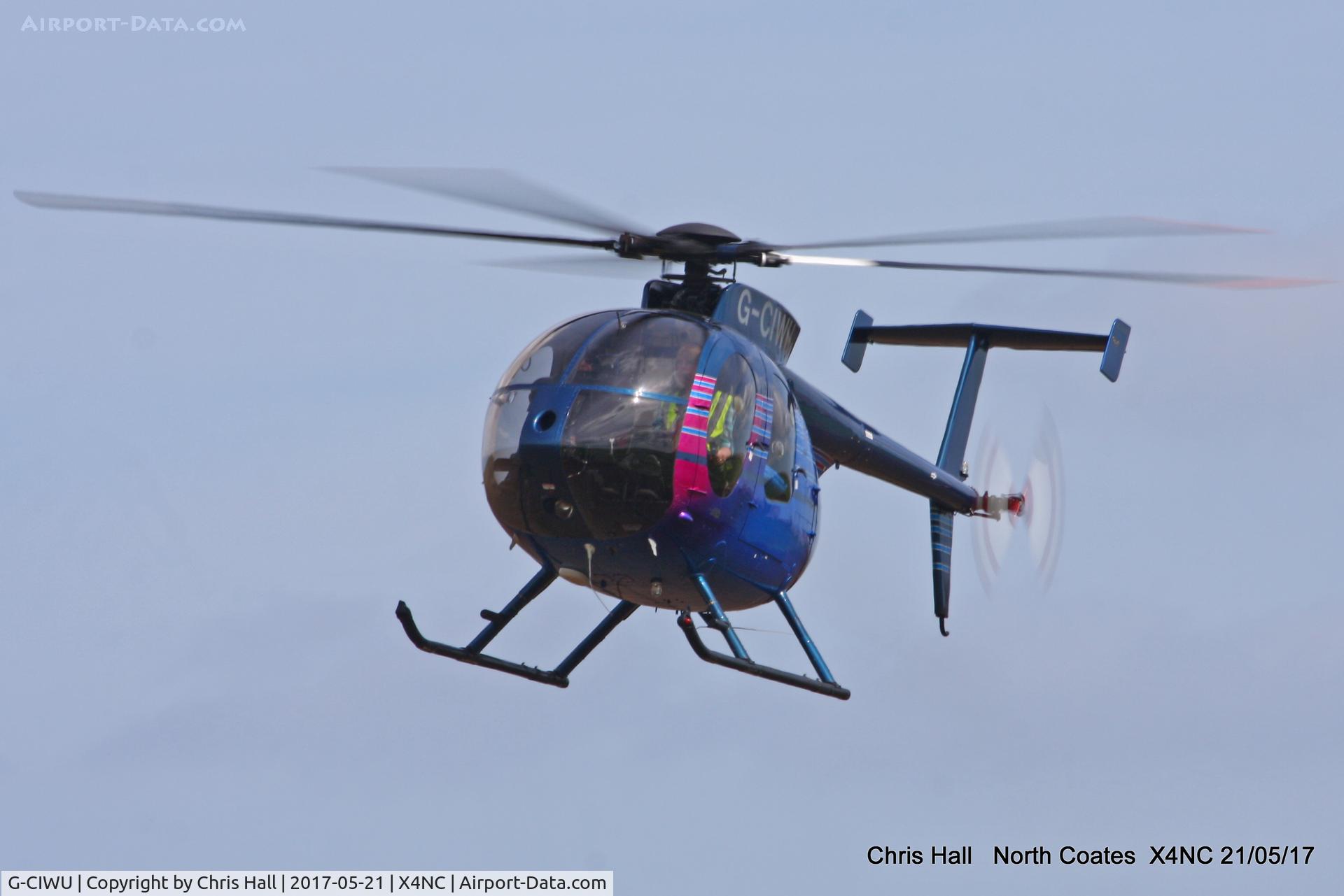 G-CIWU, 1991 McDonnell Douglas MD-520E C/N 0447E, North Coates Summer fly in