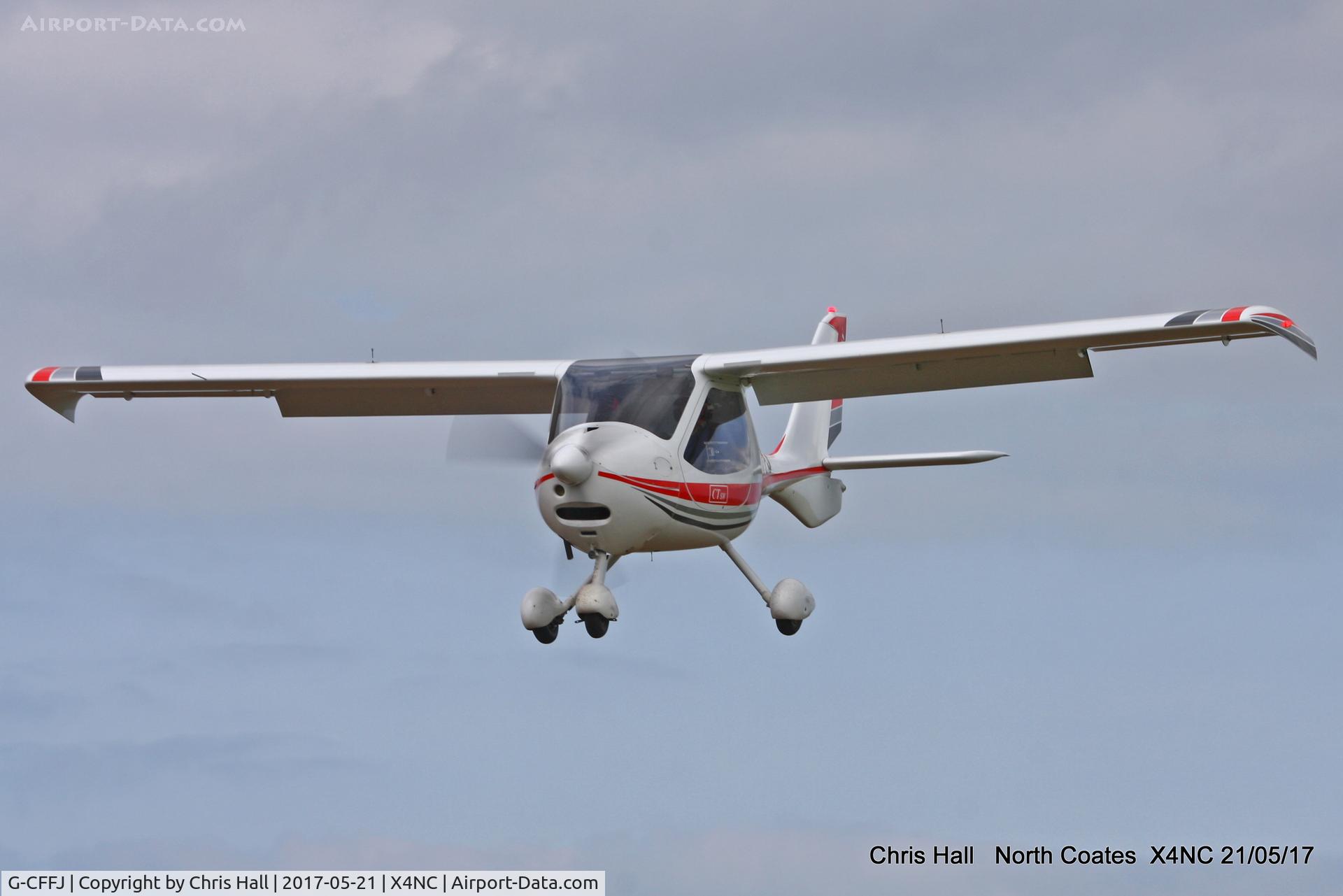G-CFFJ, 2008 Flight Design CTSW C/N 8391, North Coates Summer fly in