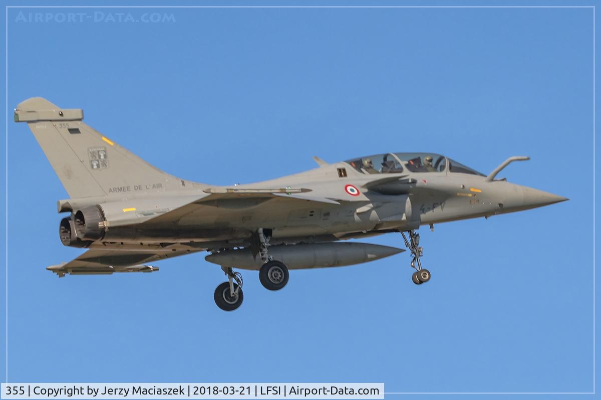 355, 2017 Dassault Rafale B C/N 355, 355 (4-FV), 2017 Dassault Rafale B, c/n: 355