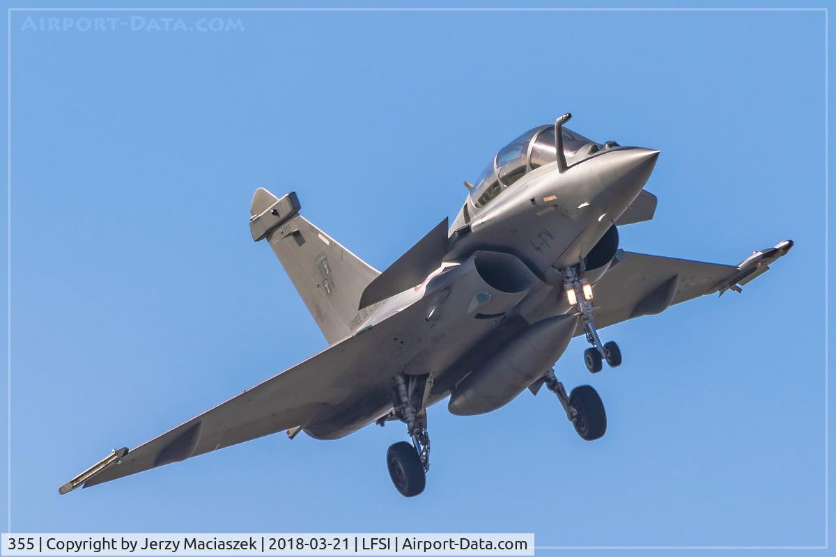 355, 2017 Dassault Rafale B C/N 355, 355 (4-FV), 2017 Dassault Rafale B, c/n: 355