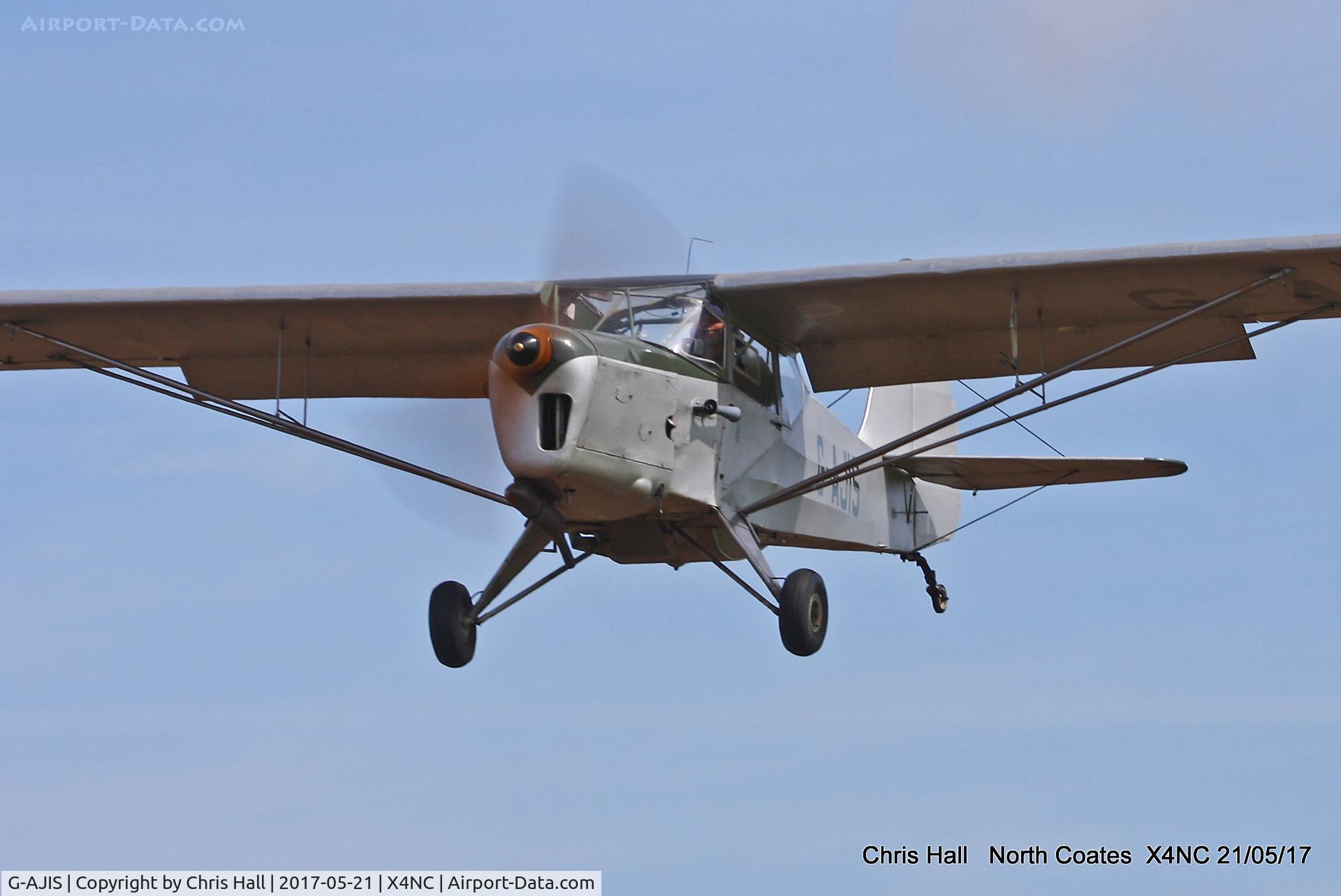 G-AJIS, 1947 Auster J-1N Alpha C/N 2336, North Coates Summer fly in