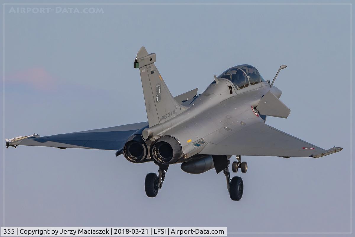355, 2017 Dassault Rafale B C/N 355, 355 (4-FV), 2017 Dassault Rafale B, c/n: 355
