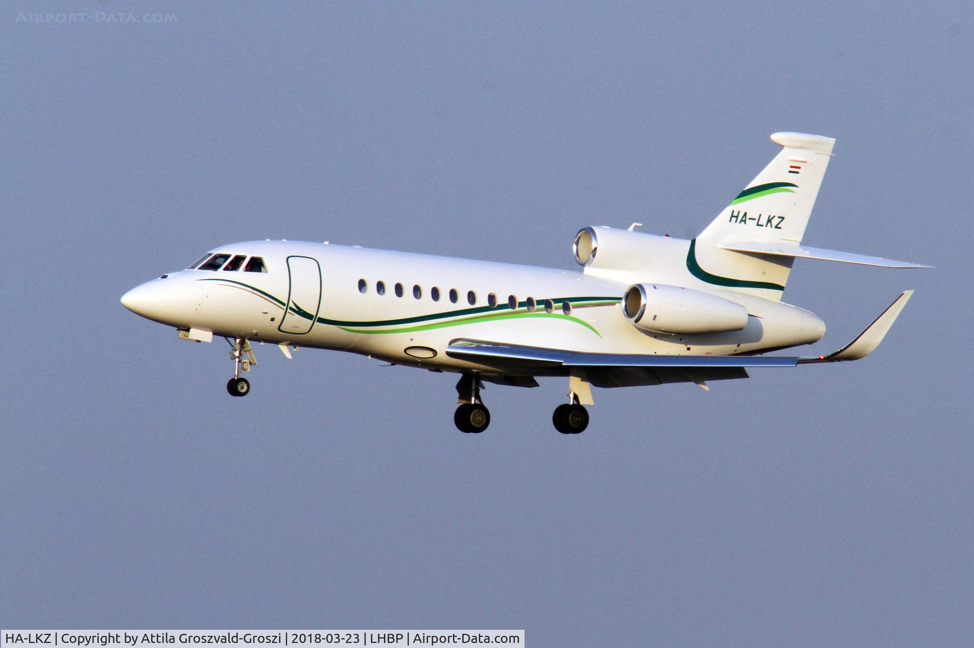 HA-LKZ, 2015 Dassault Falcon 900LX C/N 308, Budapest Ferihegy International Airport, Hungary