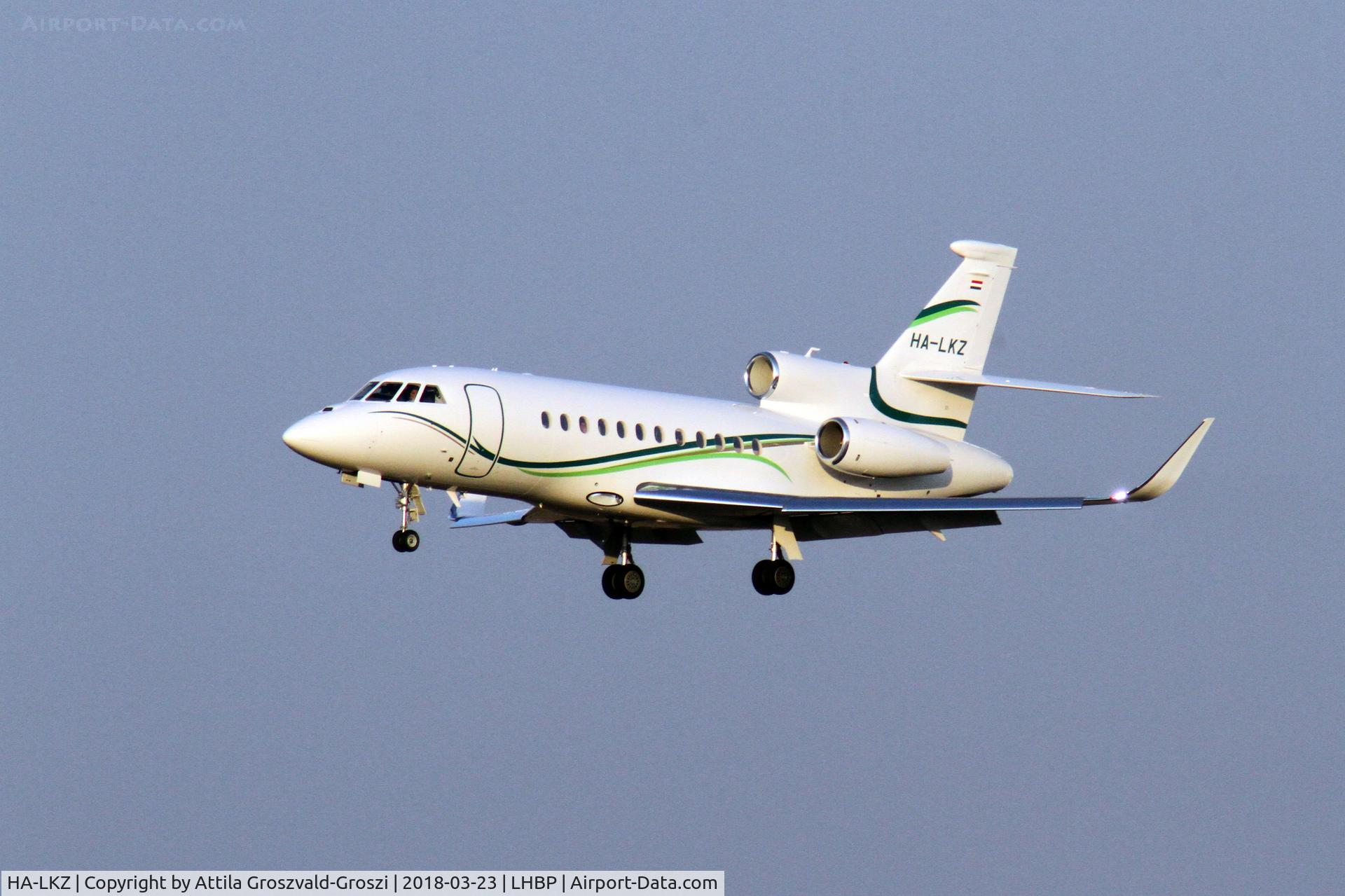 HA-LKZ, 2015 Dassault Falcon 900LX C/N 308, Budapest Ferihegy International Airport, Hungary