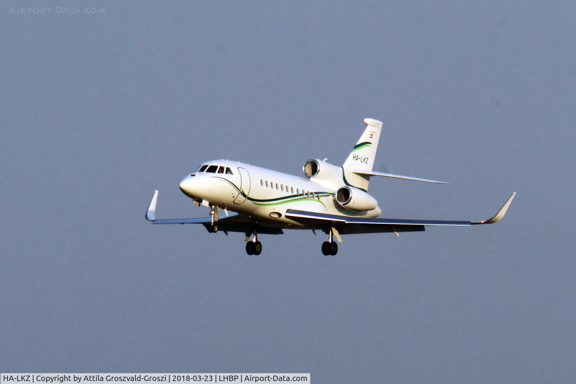 HA-LKZ, 2015 Dassault Falcon 900LX C/N 308, Budapest Ferihegy International Airport, Hungary