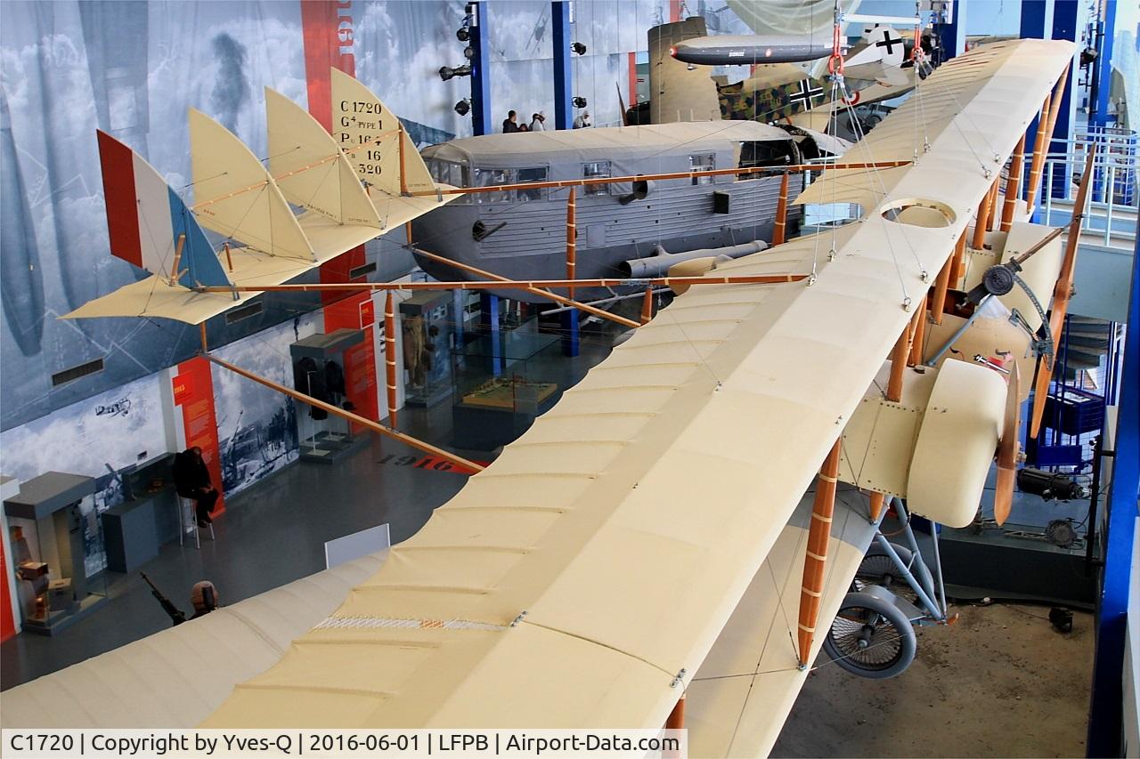 C1720, Caudron G.4 C/N Not found, Caudron G.4, Air & Space Museum Paris-Le Bourget Airport (LFPB-LBG)