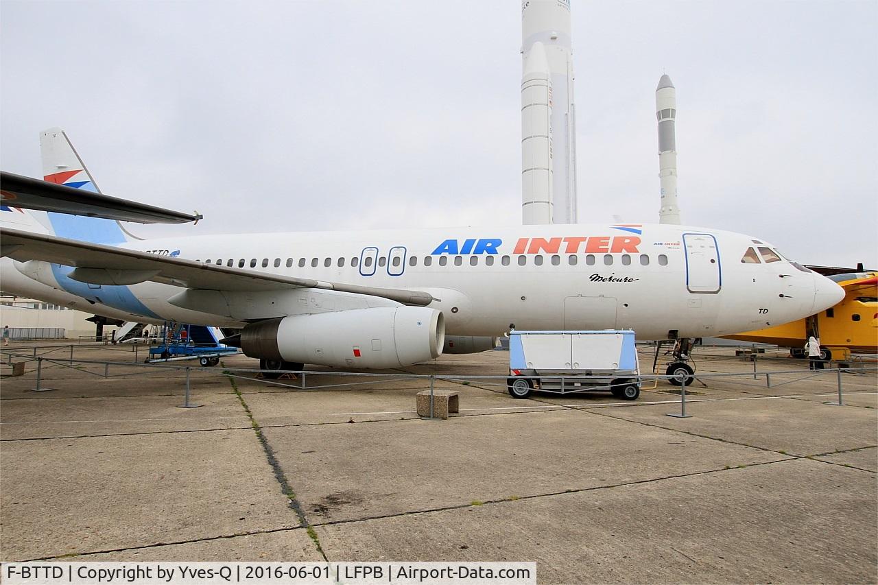 F-BTTD, 1973 Dassault Mercure 100 C/N 4, Dassault Mercure 100, Air & Space Museum Paris-Le Bourget (LFPB-LBG)