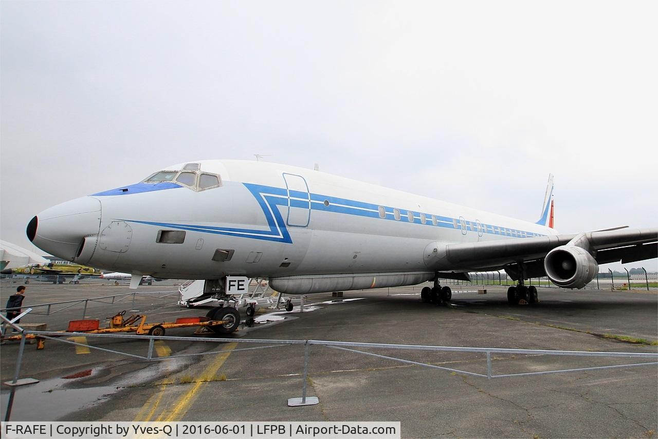 F-RAFE, 1961 Douglas DC-8-33 (DC-8-53) Sarigue C/N 45570, Douglas DC-8-33 Sarigue, Preserved at Air & Space Museum Paris-Le Bourget (LFPB)