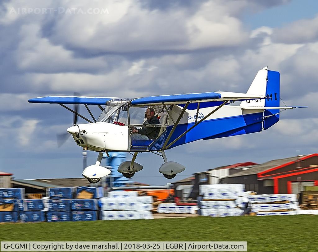 G-CGMI, P and M Aviatio Quik GT450 C/N 8532, Arrival