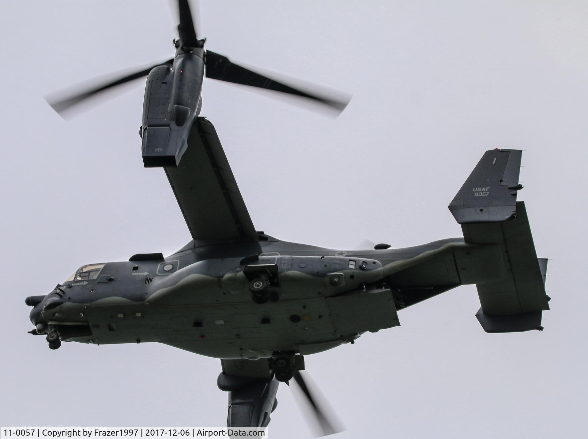 11-0057, 2011 Bell-Boeing CV-22B Osprey C/N D1038, unknown