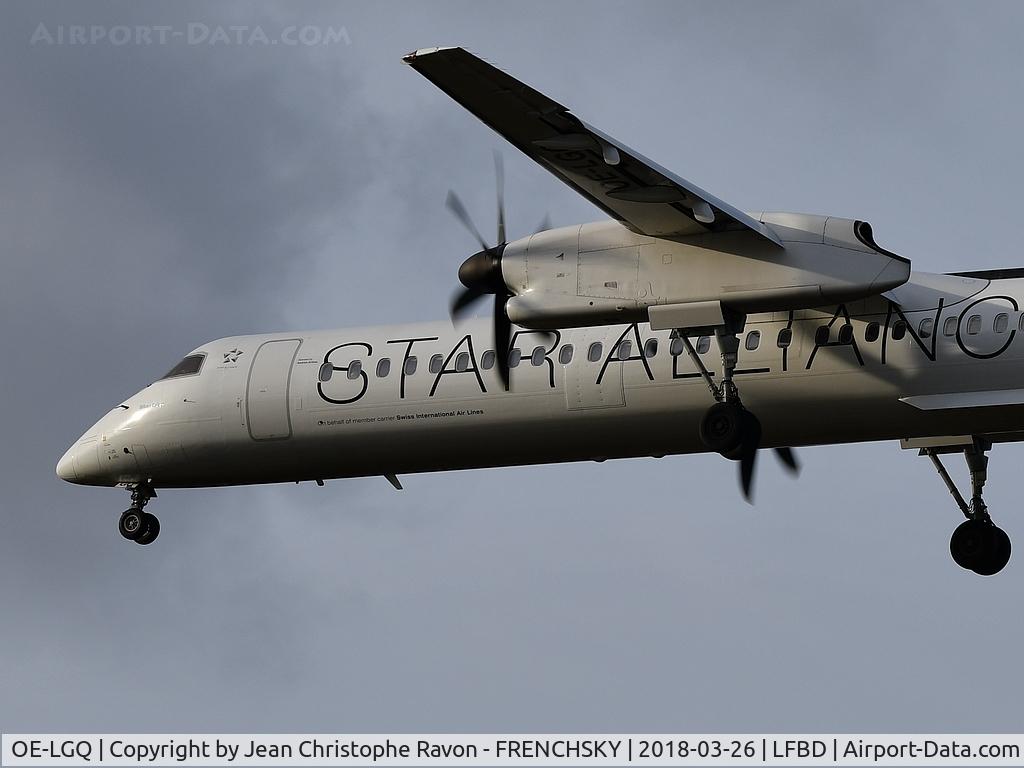 OE-LGQ, 1998 De Havilland Canada DHC-8-402 Dash 8 Dash 8 C/N 4003, Austrian Airlines (Star Alliance Livery) LX556 from Zurich