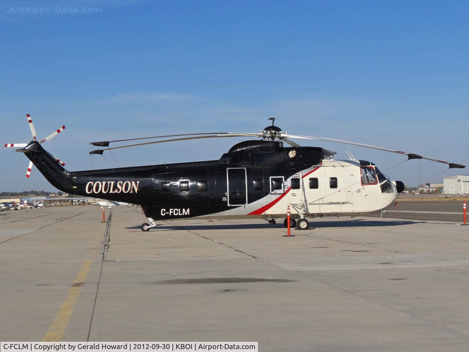 C-FCLM, 1972 Sikorsky S-61N C/N 61492, Parked on the south GA ramp.