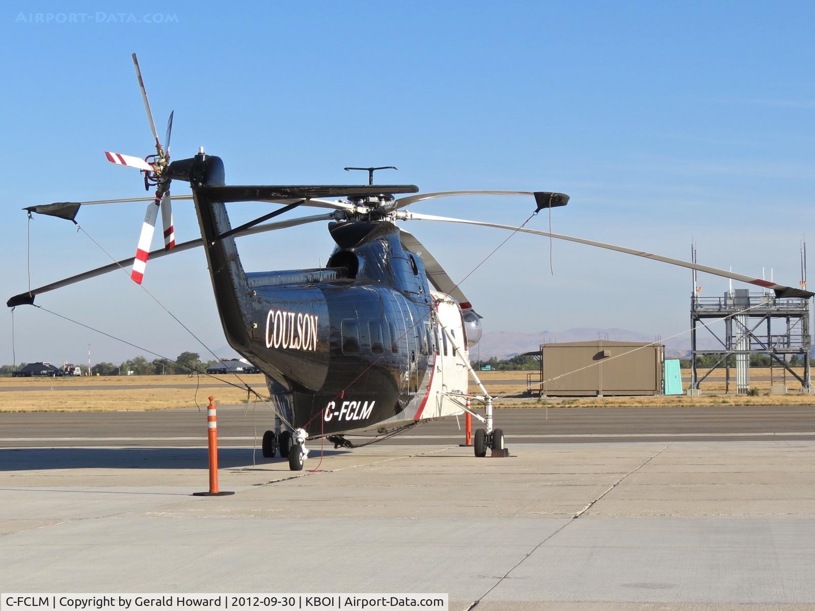 C-FCLM, 1972 Sikorsky S-61N C/N 61492, Parked on the south GA ramp.