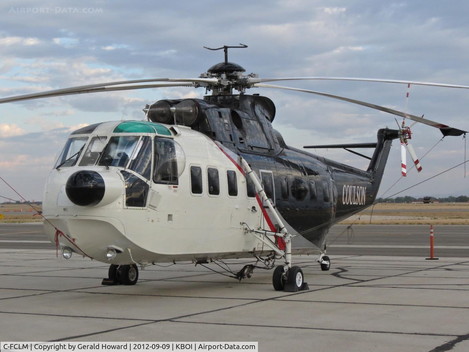 C-FCLM, 1972 Sikorsky S-61N C/N 61492, Parked on the south GA ramp.