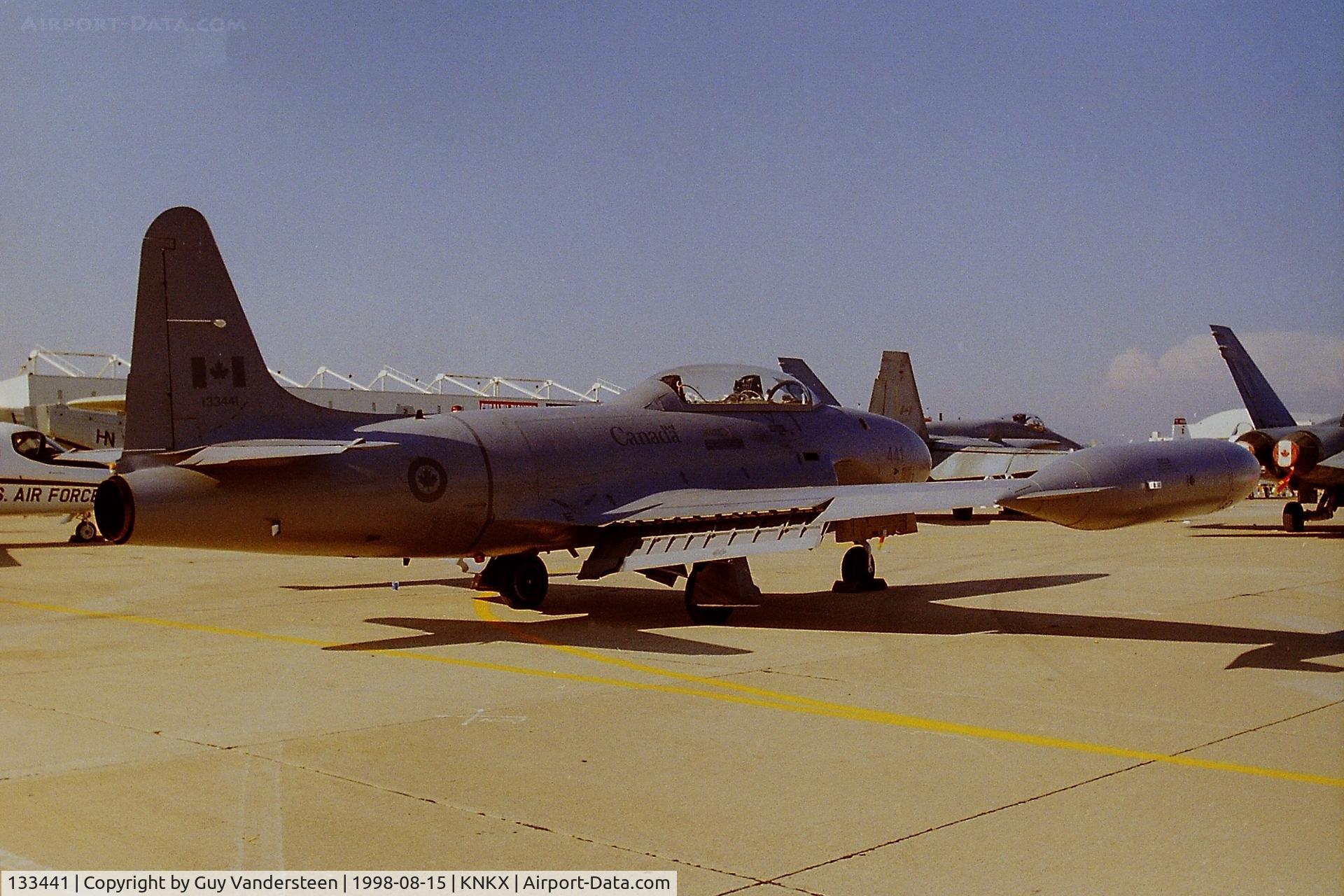 133441, 1954 Canadair CT-133 Silver Star 3 C/N T33-441, Miramar MCAS airshow 1998