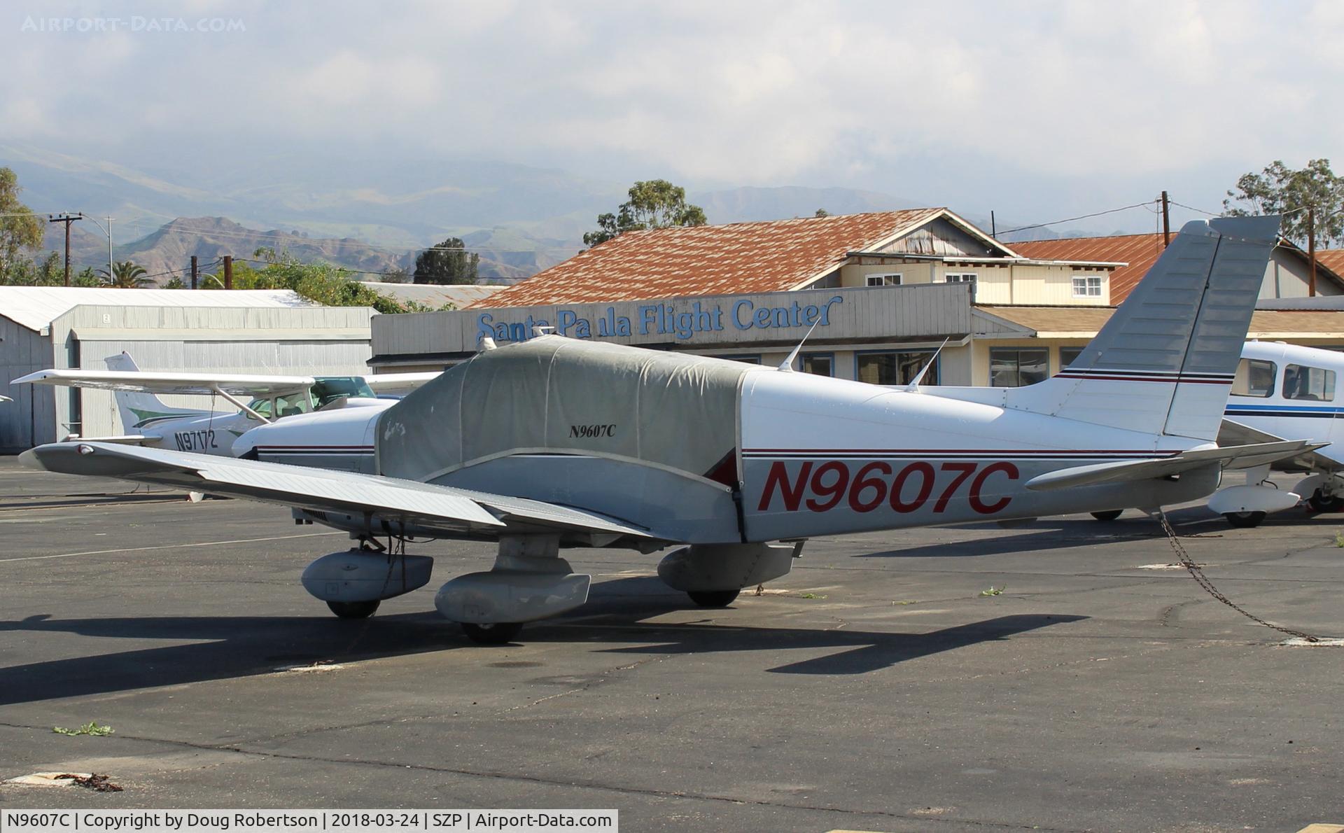 N9607C, 1978 Piper PA-28-181 C/N 28-7890429, 1978 Piper PA-28-181 ARCHER II, Lycoming O&VO-360 180 Hp