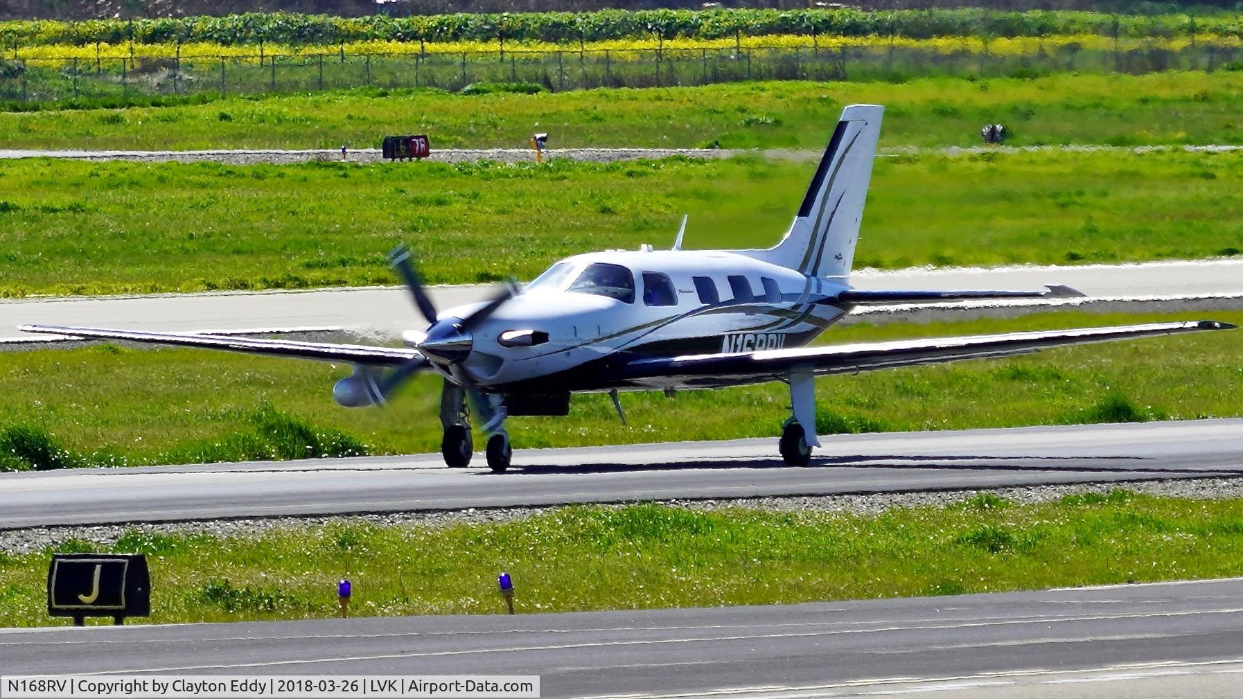 N168RV, 2006 Piper PA-46-500TP Malibu Meridian C/N 4697252, Livermore Airport California 2018.