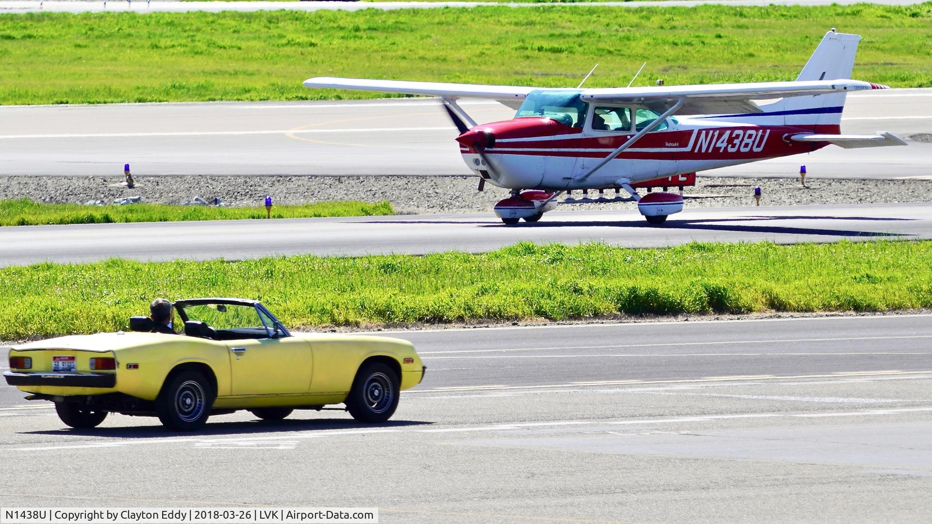 N1438U, 1976 Cessna 172M C/N 17267105, Livermore Airport California 2018.