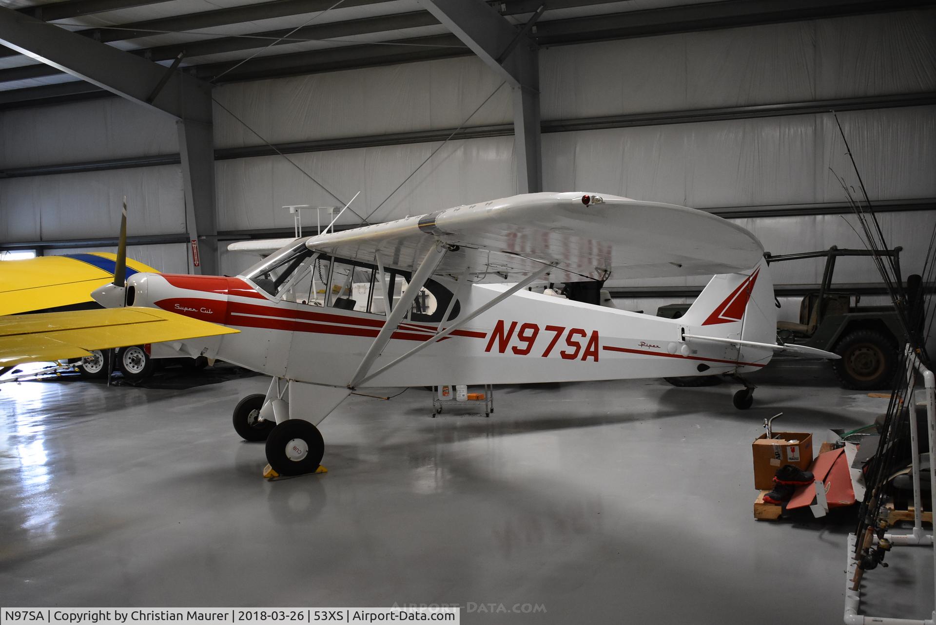 N97SA, 1975 Piper PA-18-150 Super Cub C/N 18-7509117, Piper Super Cub 150