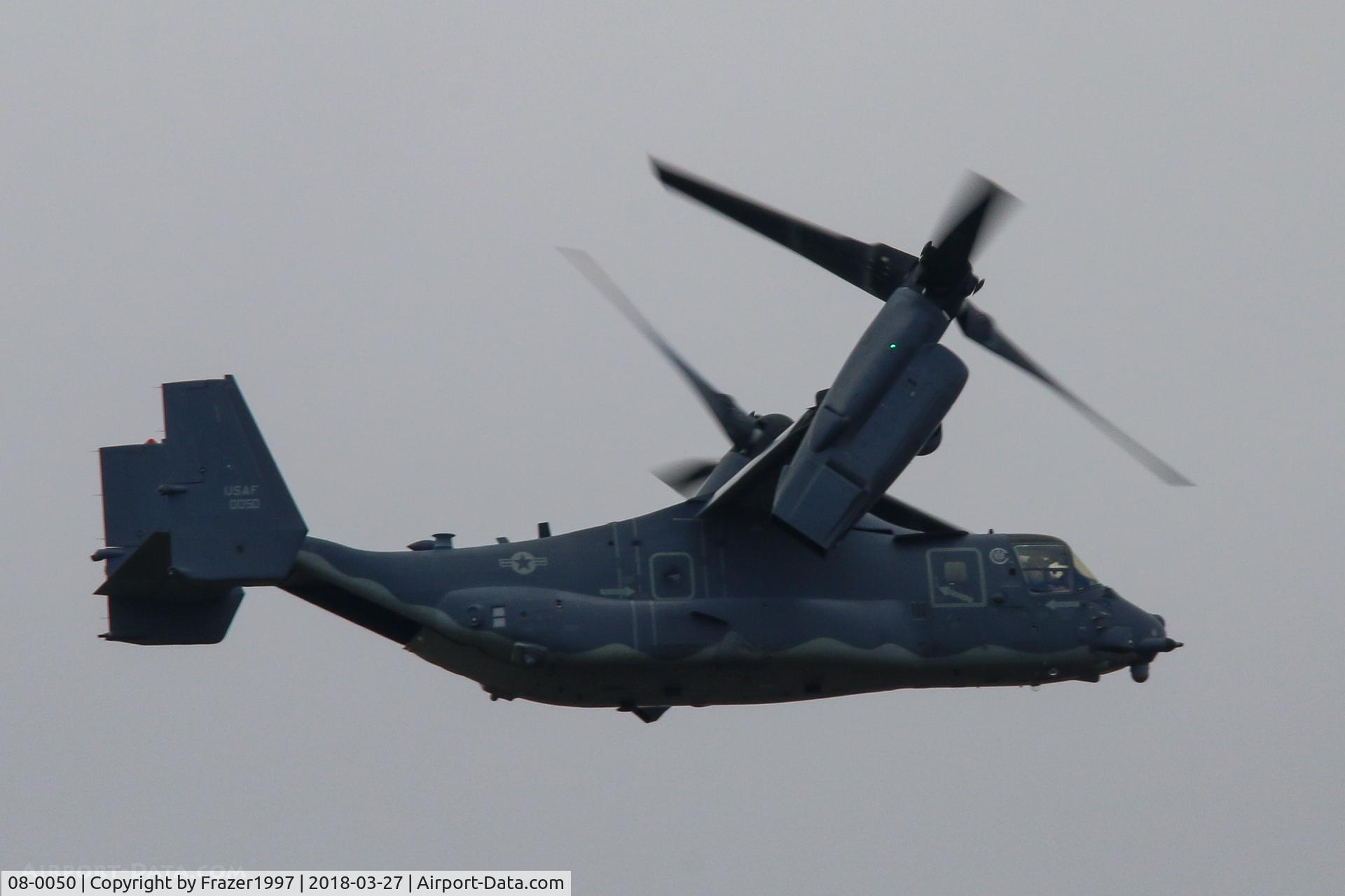 08-0050, 2008 Bell-Boeing CV-22B Osprey C/N D1038, unknown
