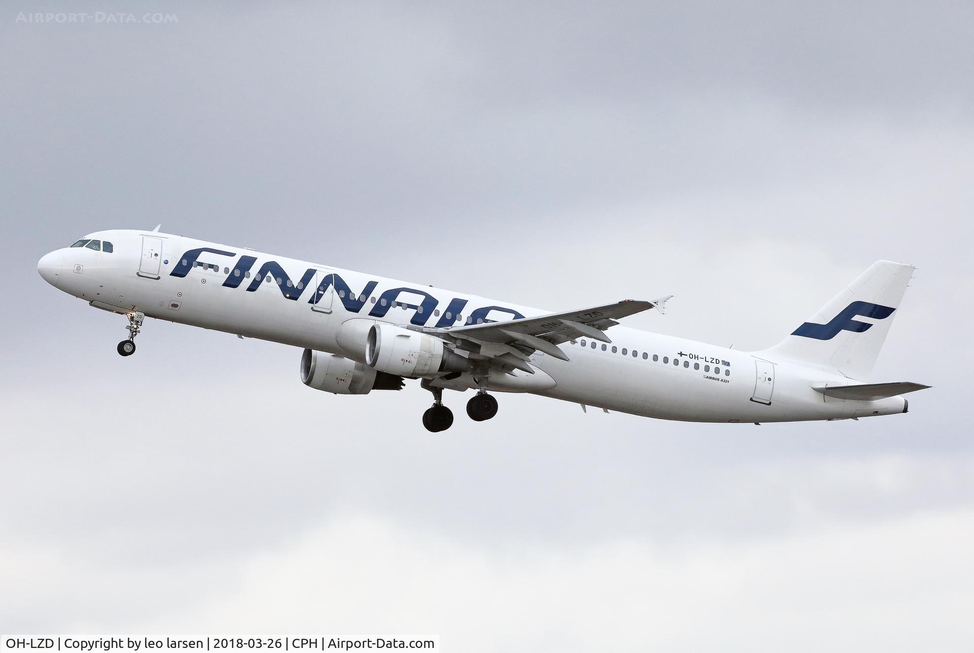 OH-LZD, 2000 Airbus A321-211 C/N 1241, Copenhagen 26.3.2018