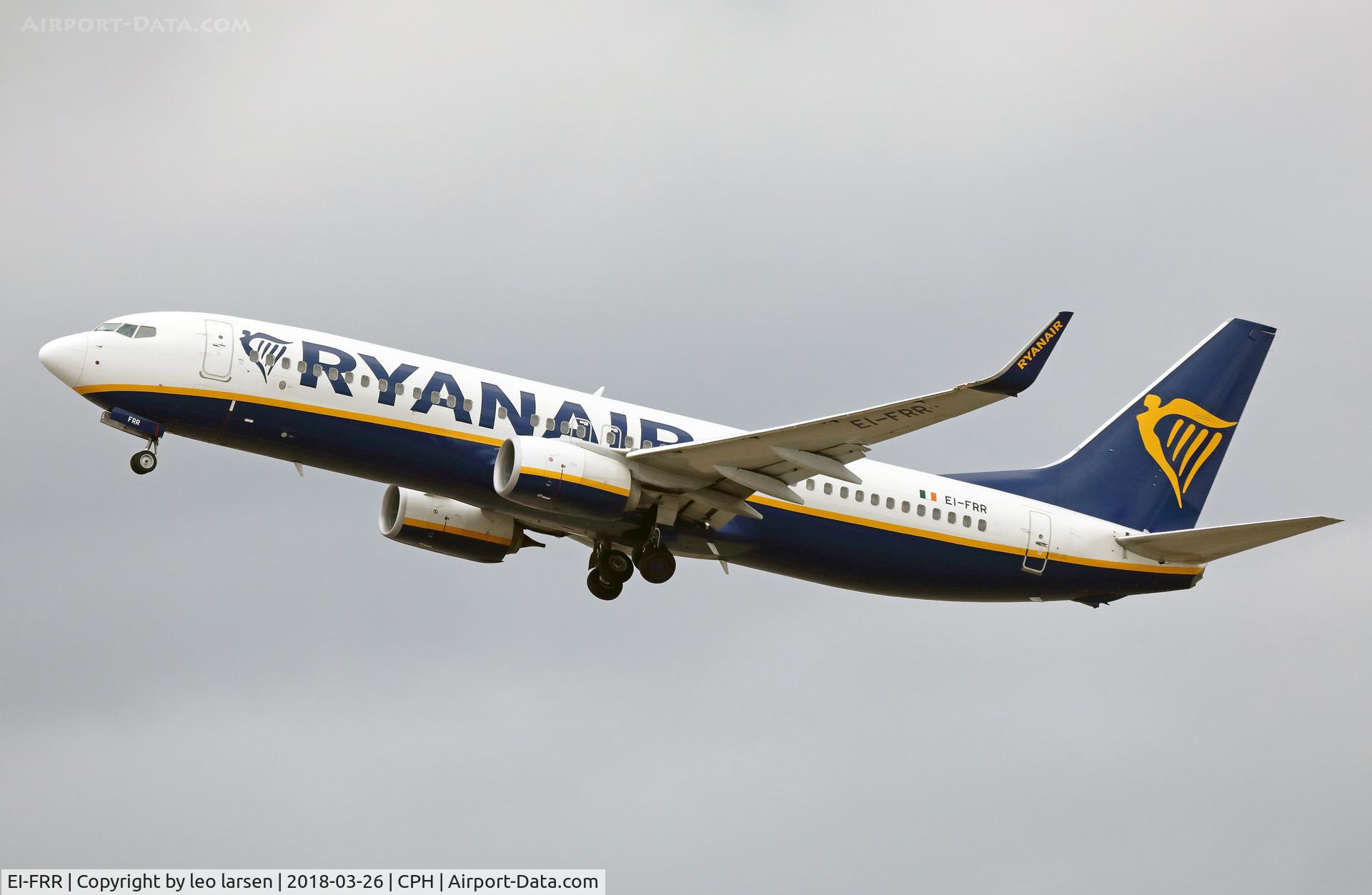 EI-FRR, 2016 Boeing 737-8AS C/N 44739, Copenhagen 26.3.2018