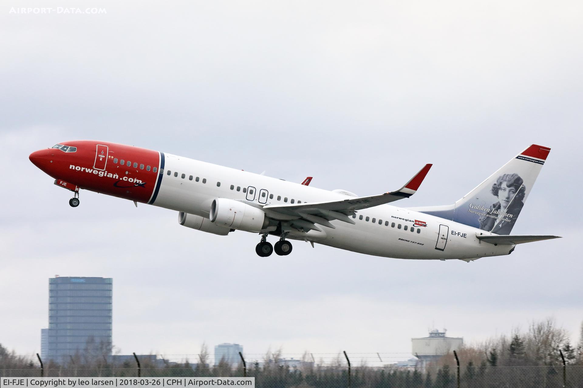EI-FJE, 2011 Boeing 737-8JP C/N 39420, Copenhagen 26.3.2018