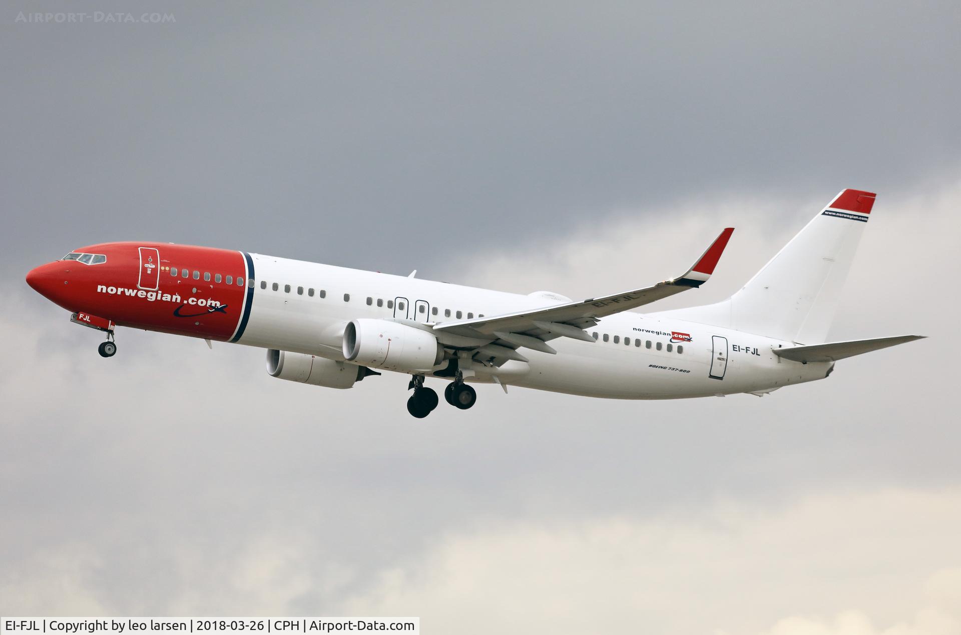 EI-FJL, 2016 Boeing 737-8JP C/N 42073, Copenhagen 26.3.2018