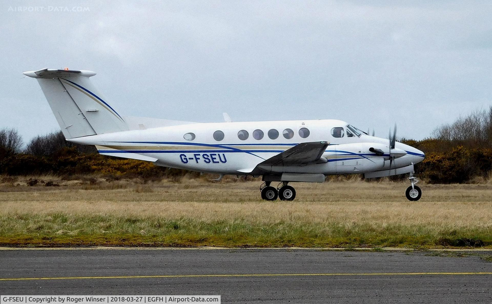 G-FSEU, 1978 Beech B200 Super King Air King Air C/N BB-331, Visiting Super King Air operated by 2Excell Aviation.