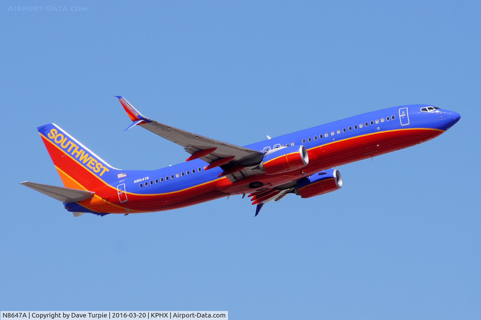 N8647A, 2014 Boeing 737-8H4 C/N 42528, No comment.