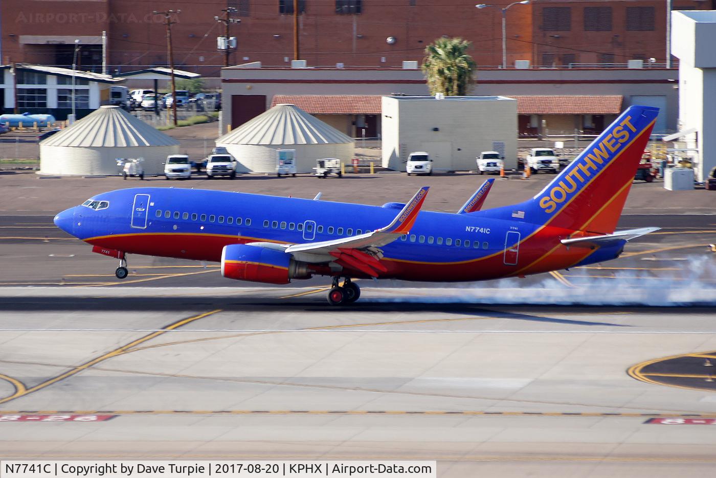 N7741C, 2007 Boeing 737-7BD C/N 35788, No comment.