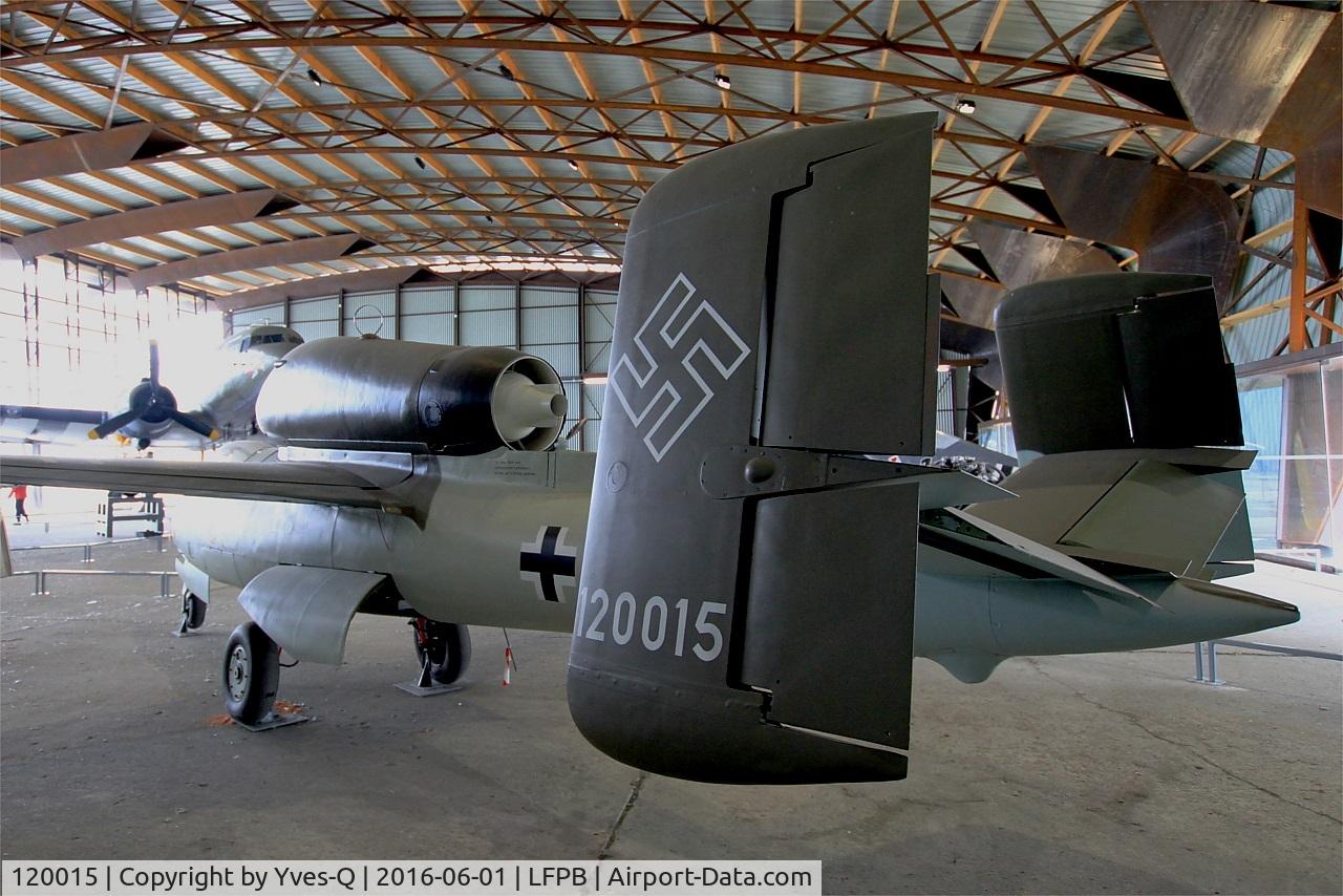 120015, Heinkel He-162A-2 Volksjager C/N 120015, Heinkel He-162A-2 Volksjager, Air & Space Museum Paris-Le Bourget Airport (LFPB-LBG)