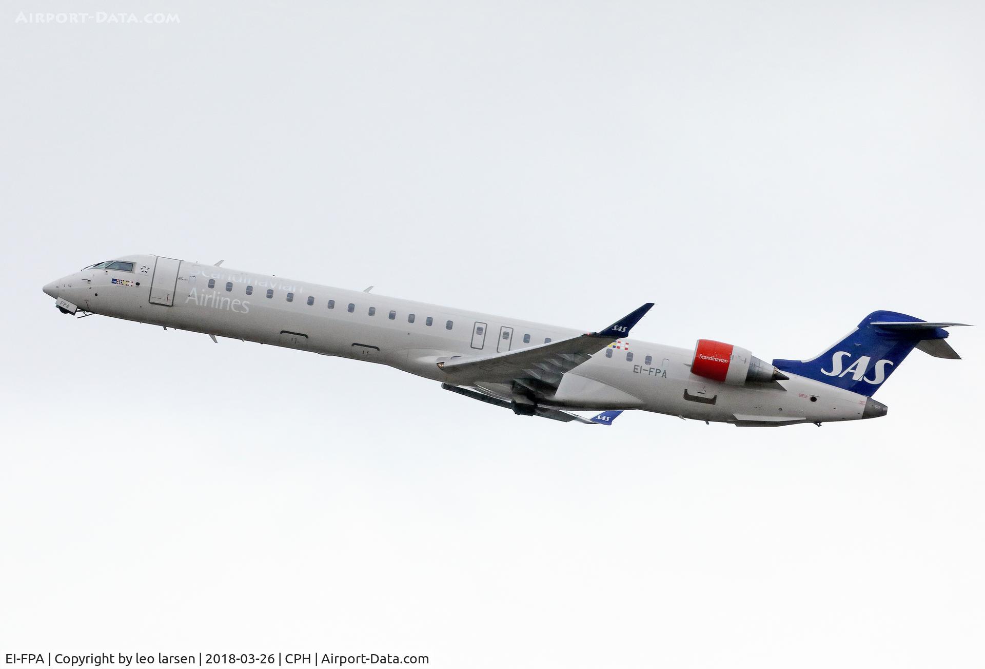 EI-FPA, 2016 Bombardier CRJ-900LR (CL-600-2D24) C/N 15398, Copenhagen 26.3.2018