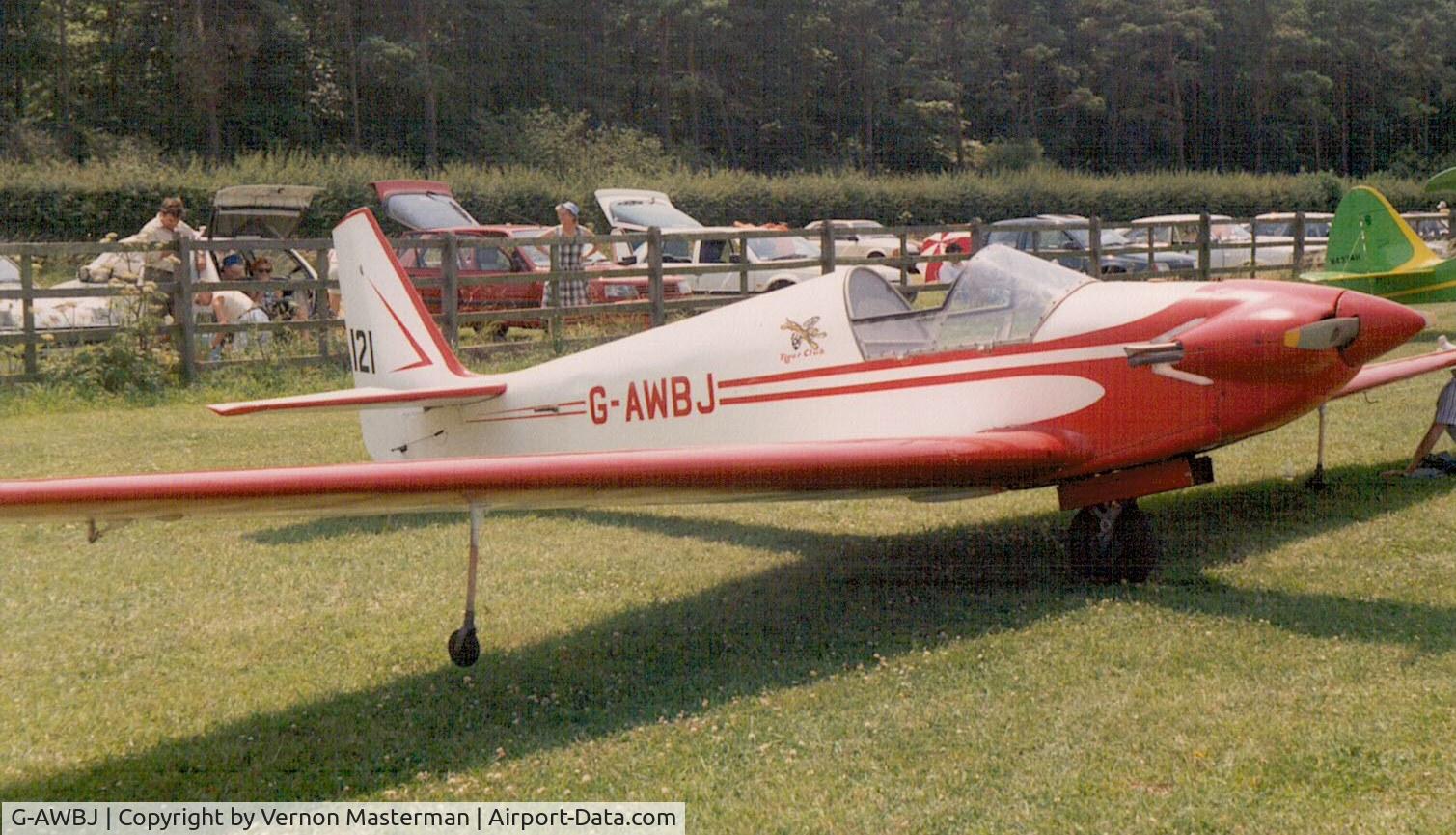 G-AWBJ, 1968 Sportavia-Putzer Fournier RF-4D C/N 4055, Compton Abbas C 1995