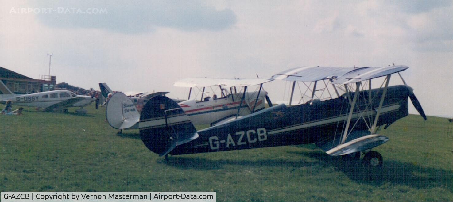 G-AZCB, 1946 Stampe-Vertongen SV-4C(G) C/N 140, Compton Abbas c 1995 