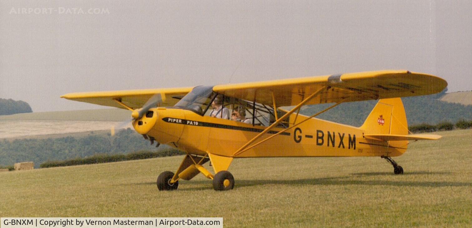 G-BNXM, 1954 Piper L-21B Super Cub (PA-18-135) C/N 18-4019, Compton Abbas c 1995